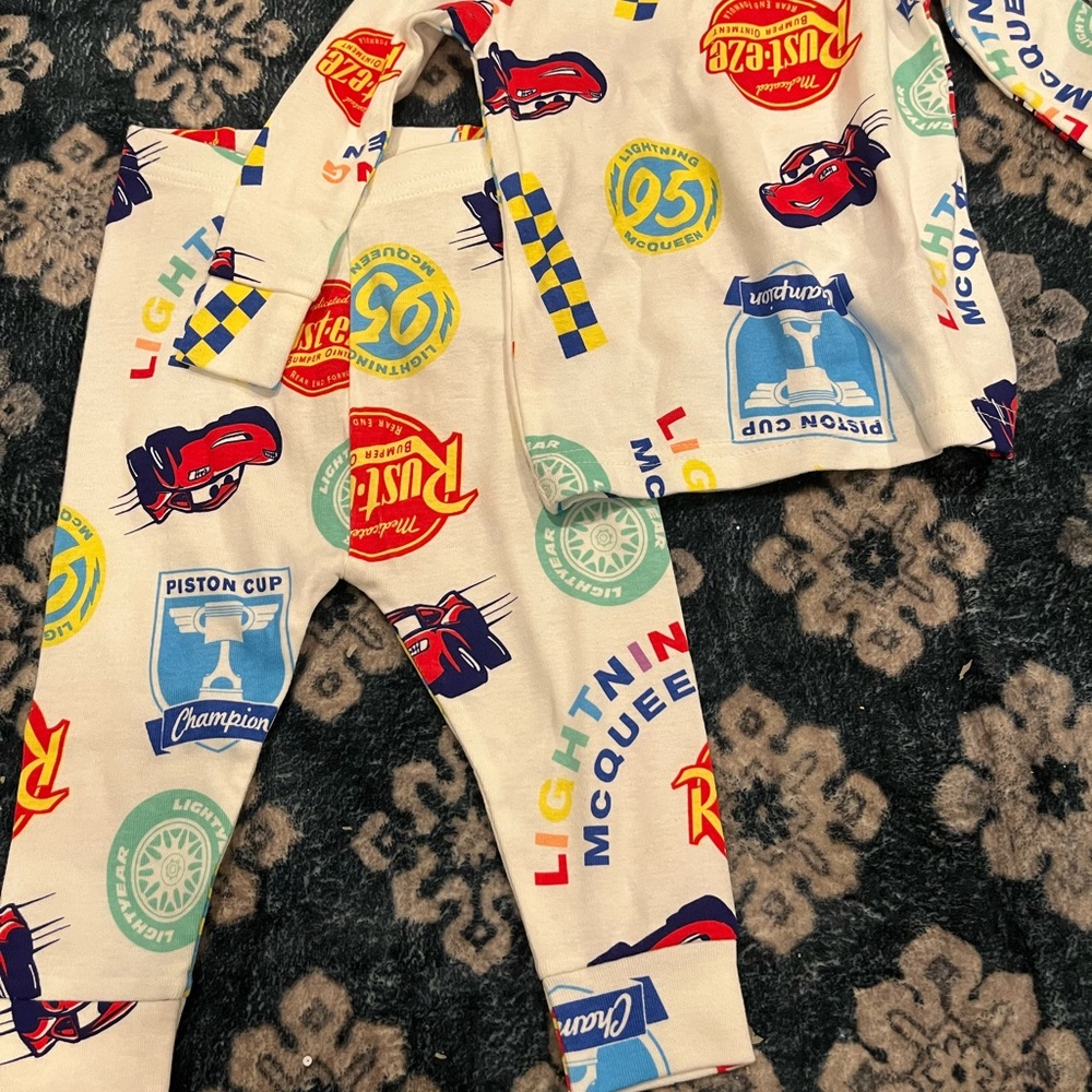GAP Baby Pixar Lightning Graphic Pajama Set